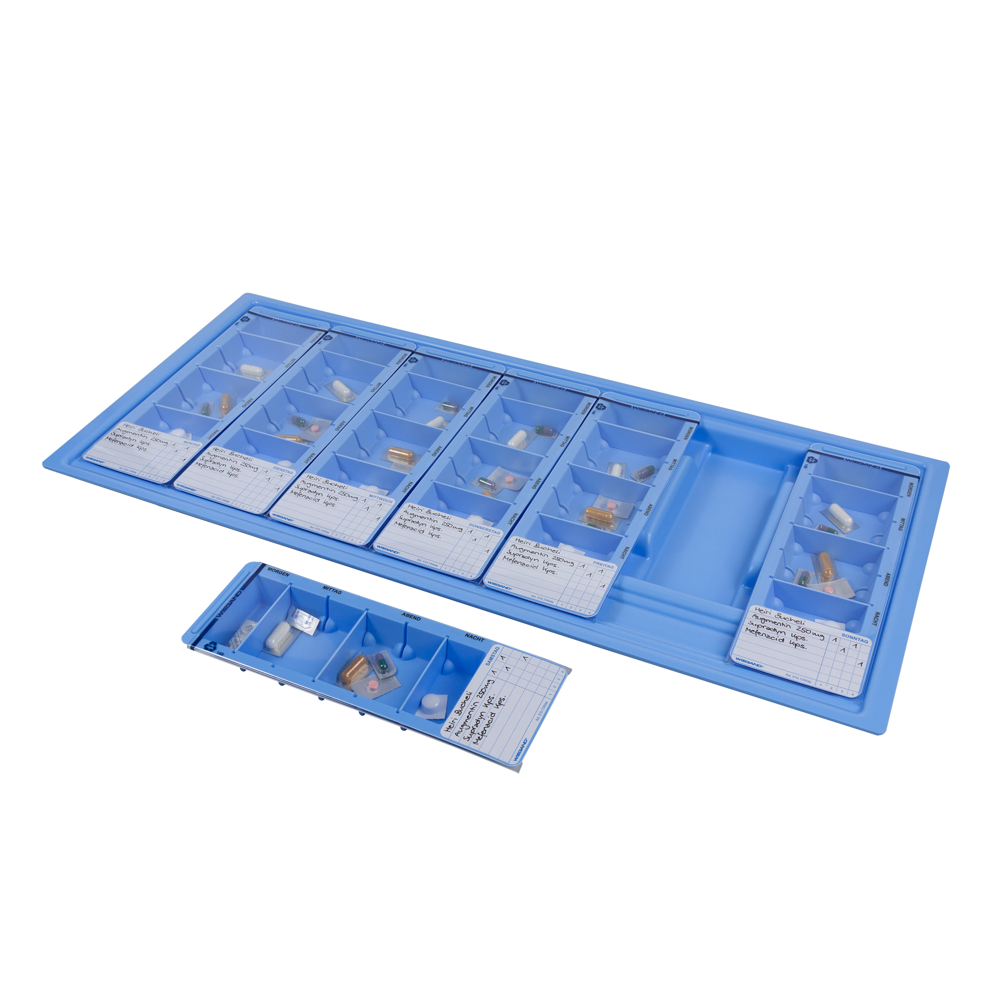 Plateau hebdomadaire pour 7 MediDistributeurs 141/149